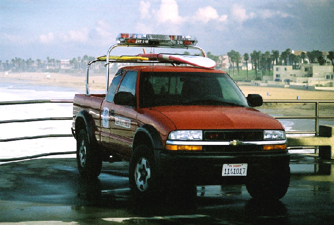 Huntington Beach Lifeguard Truck